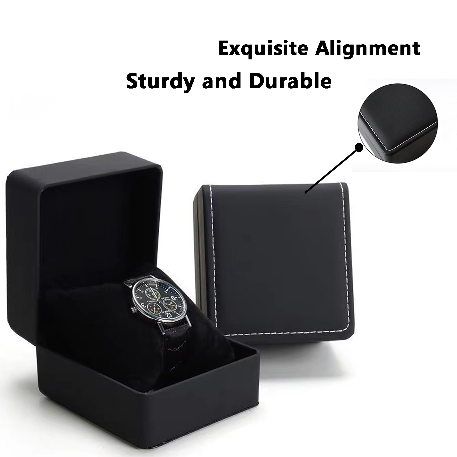 Lnofxas Black Single Watch Gif - Men Accessories Organiser review and price