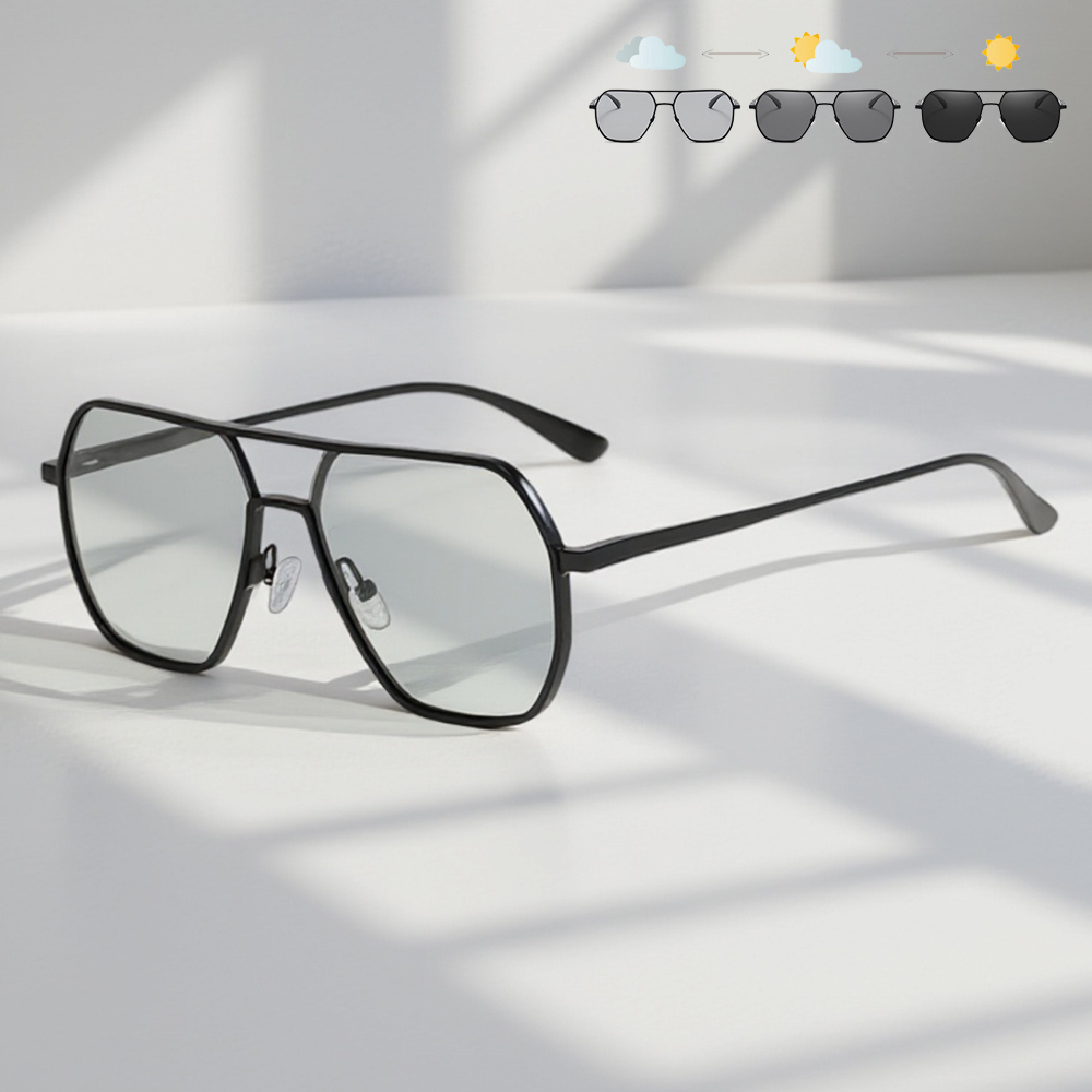 Metal Photochromic Lens Sungla - Sunglasses Polarized Men review and price
