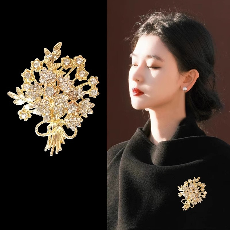Luxury Brooches for Women Men  - Men Accessories Bouquet review and price