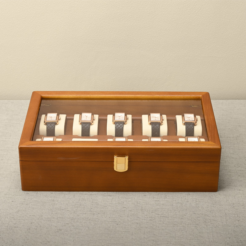 Oirlv 10 Grids Watch Box Woode - Men Accessories Organiser review and price