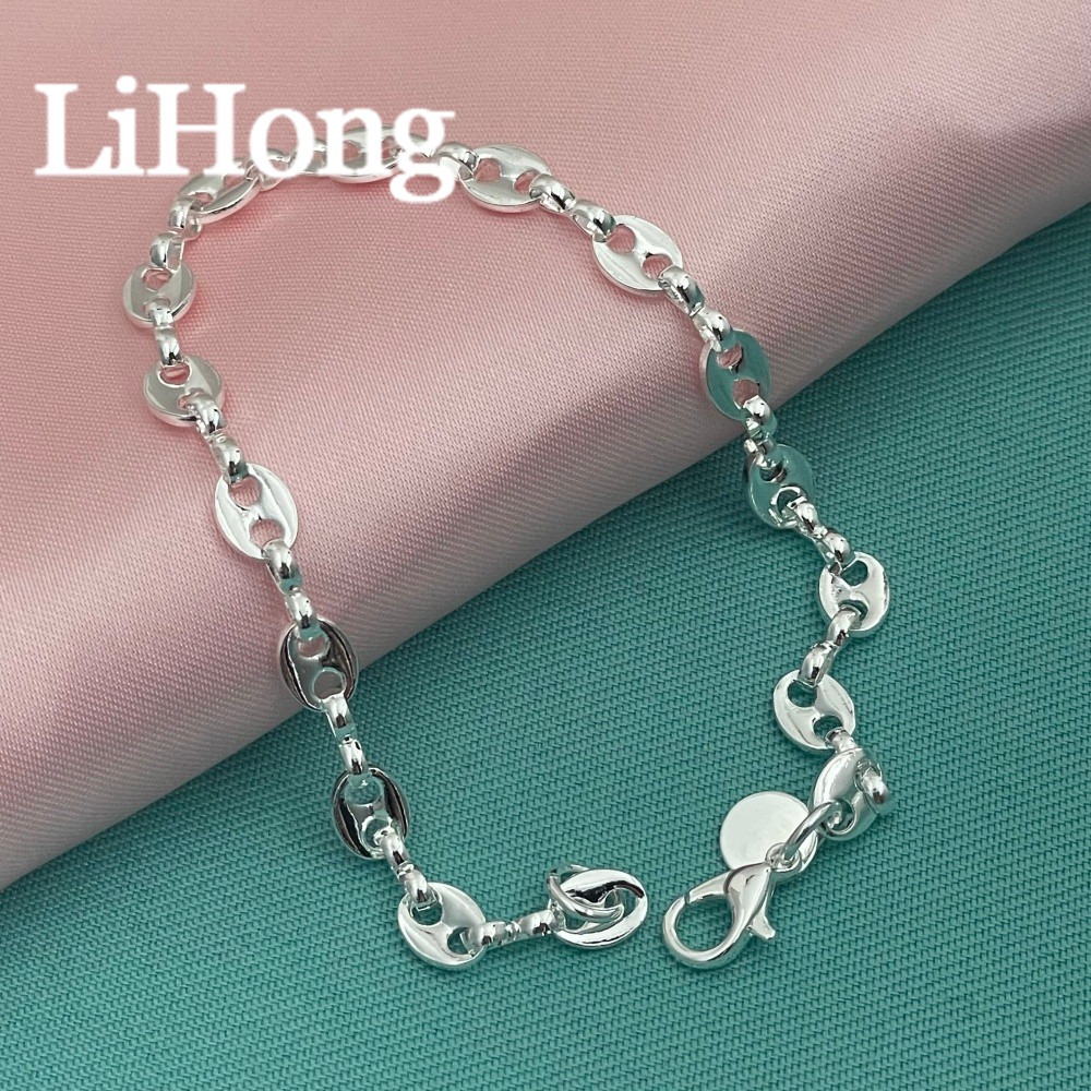 Lihong 925 Sterling Silver Ell - Men Accessories Chain And Bracelet review and price