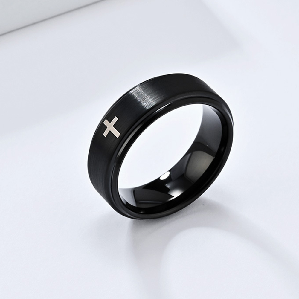 Retro Titanium Steel Christian - Men Accessories Wedding review and price
