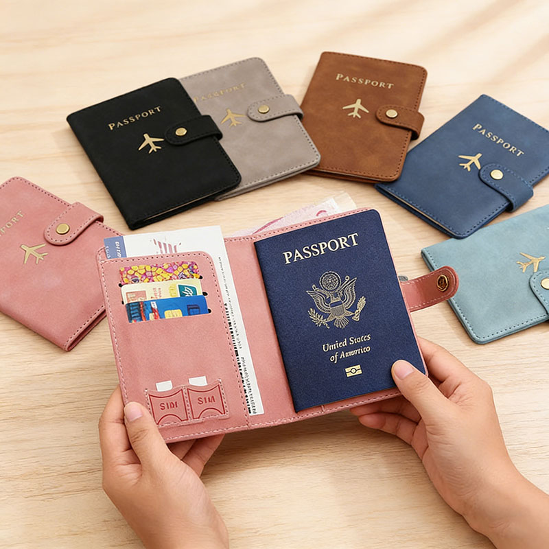 Leather Passport Holder Covers - Men'S Accessories Wallet review and price