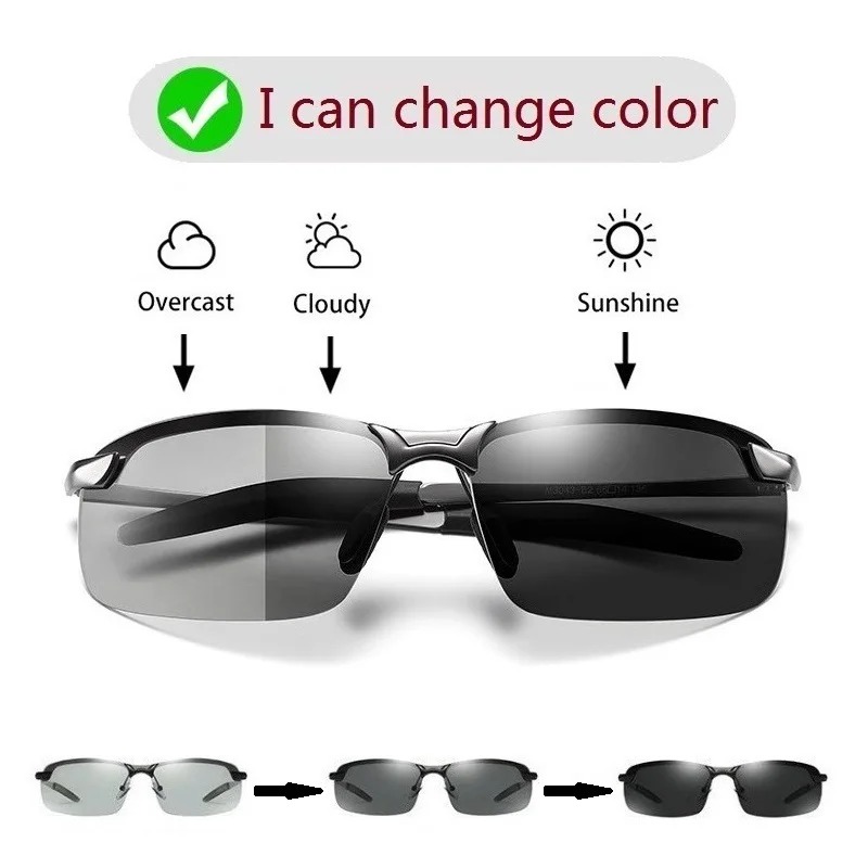 Men Photochromic Polarized Sun - Sunglasses Polarized Men review and price