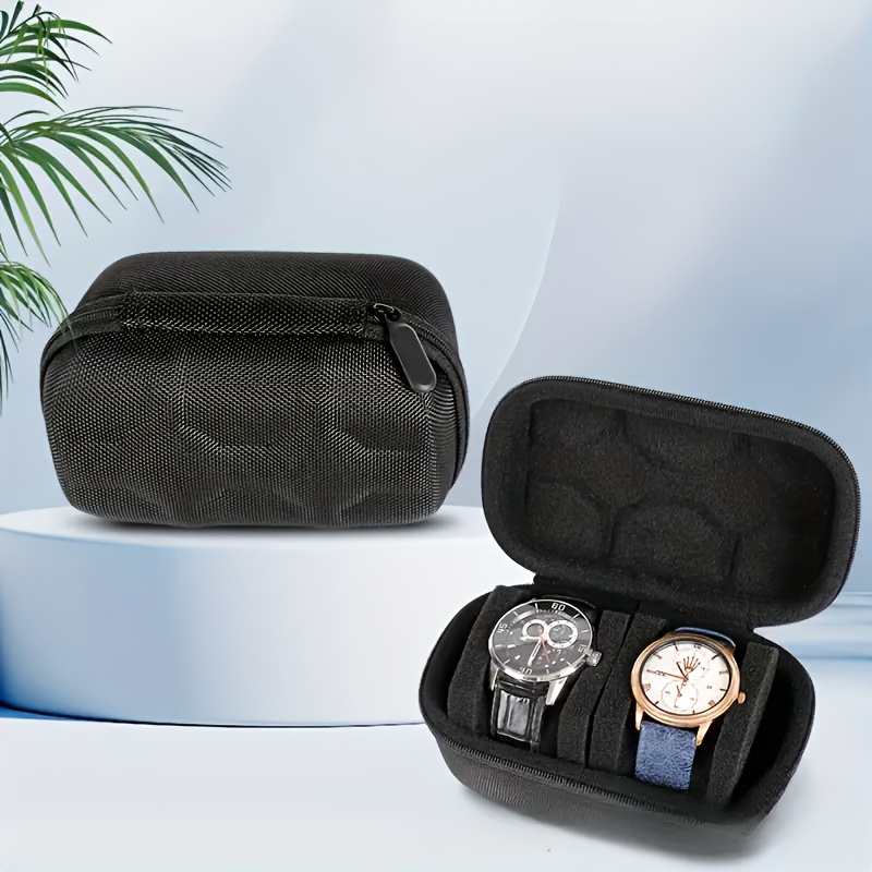 Hard-Shell 2 Slots Watch Trave - Men Accessories Organiser review and price