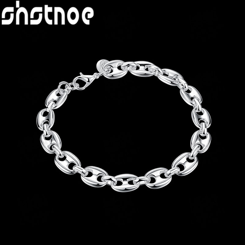 Cute 925 Sterling Silver Pig N - Men Accessories Chain And Bracelet review and price