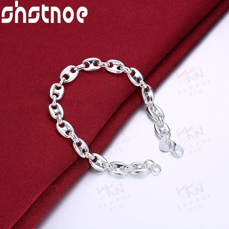 Cute 925 Sterling Silver Pig N - Men Accessories Chain And Bracelet review and price