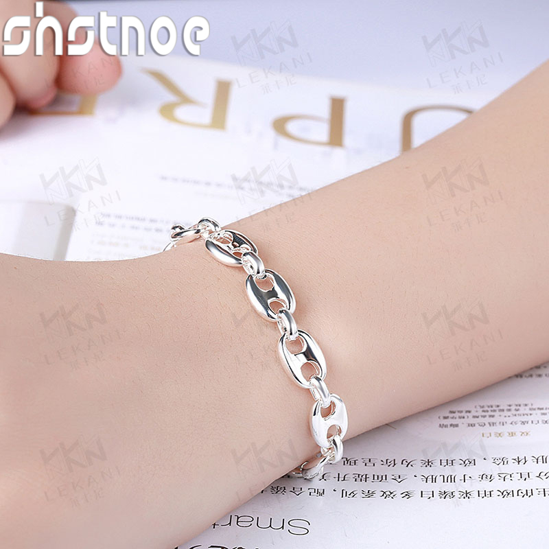 Cute 925 Sterling Silver Pig N - Men Accessories Chain And Bracelet review and price