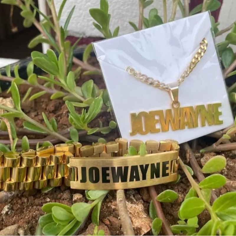 Custom Men Name Necklace Big B - Men Accessories Kit review and price