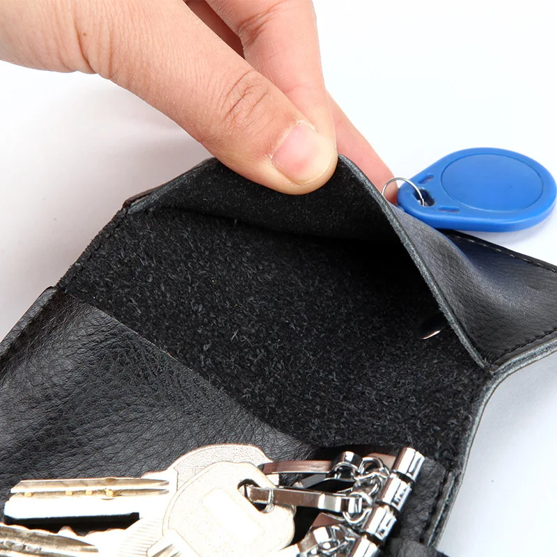 Genuine Leather Keychain Men K - Men'S Accessories Wallet review and price