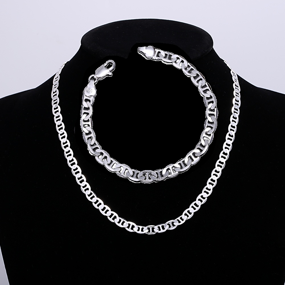Luxury designer 925 Sterling S - Men Accessories Chain And Bracelet review and price