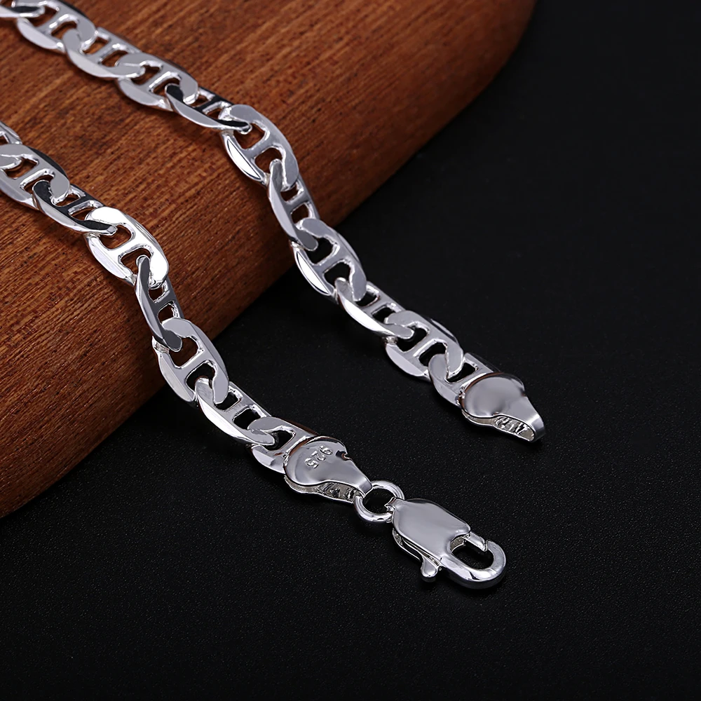 Luxury designer 925 Sterling S - Men Accessories Chain And Bracelet review and price