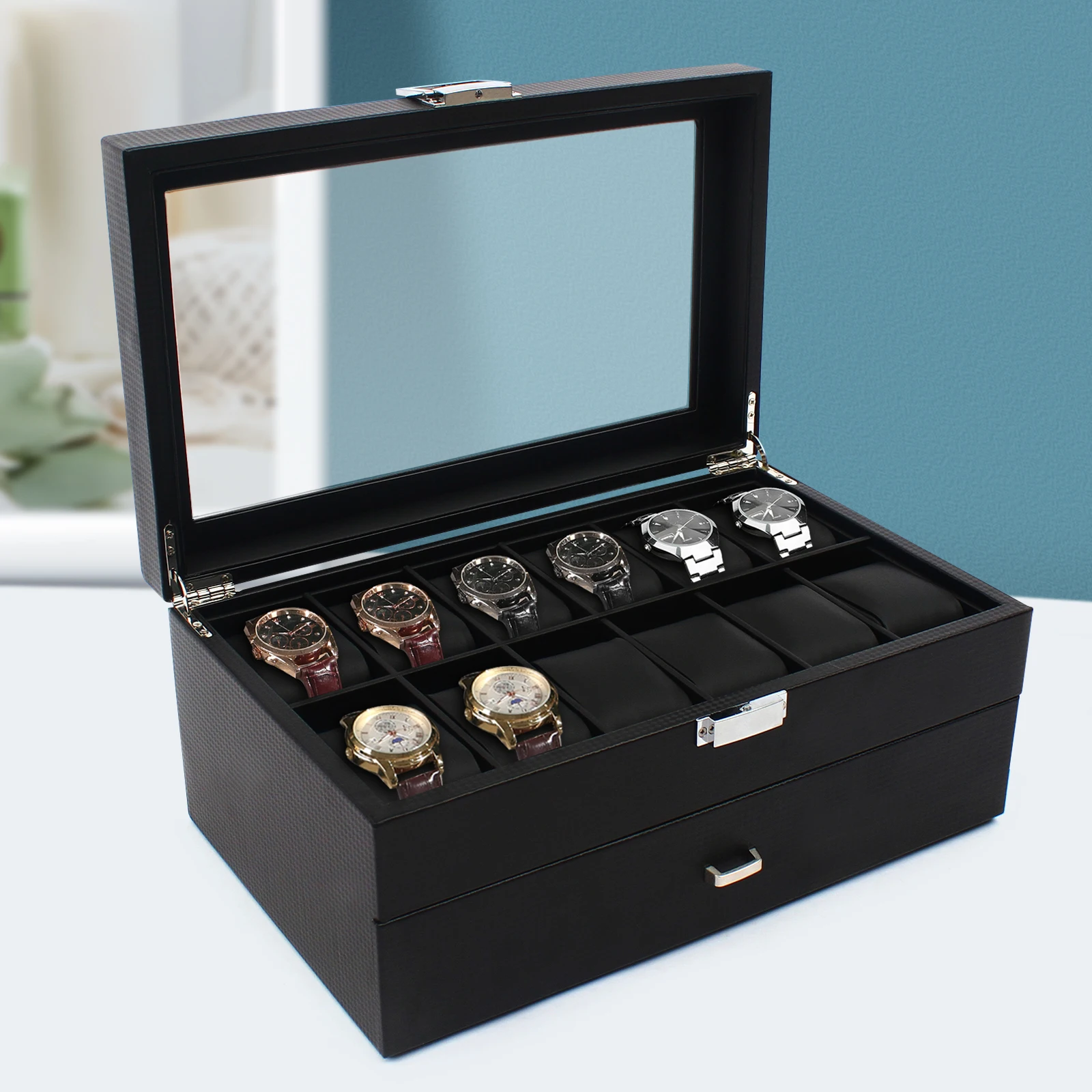NEW 2 Layers 24 Compartments W - Men Accessories Organiser review and price