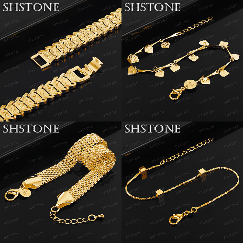 Hot 18k Gold Mesh Chain Square - Men Accessories Chain And Bracelet review and price